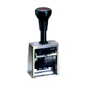 Selbstfaerbender Metall-Numeroteur B6